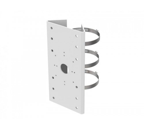 Крепление на столб, белое, нержавеющая сталь, 12746250мм  DS-1275ZJ-SUS  Hikvision