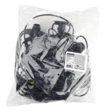 Гирлянда Белт-лайт  UDL-K120 200/E27/100M IP65 BLACK BELT-LIGHT  100 м + 1,5м сетевой шнур. 200 патронов E27, шаг 50см. Чёрная  UL-00006479  Uniel