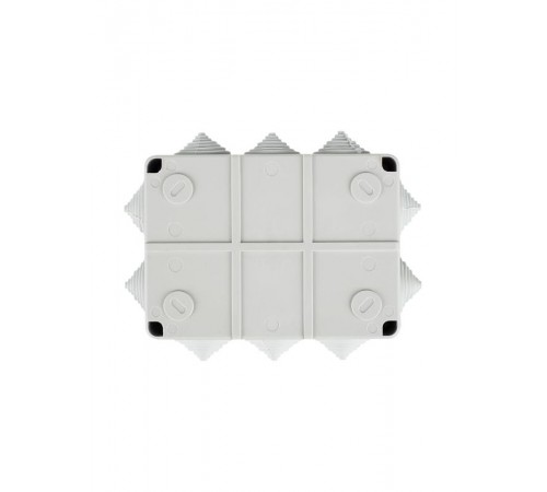 Коробка распределительная КМ41241 для о/п 150х110х70 мм IP44 (RAL7035, 10 гермовводов)  UKO10-150-110-070-K41-44  IEK