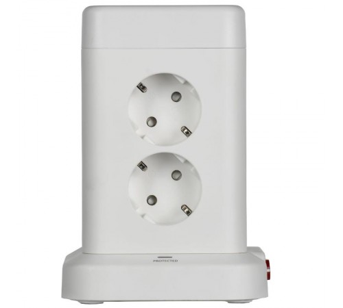 DOMINIC Удлинитель У08K 1,5м 3х1мм2 USB A+C 20Вт бел  DN-YP30-16-08-01-ZKU-K01  IEK