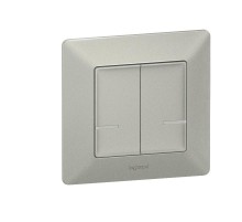 Выключатель Умный беспроводной 2-кл. Valena Life алюм. Netatmo  752387  Legrand