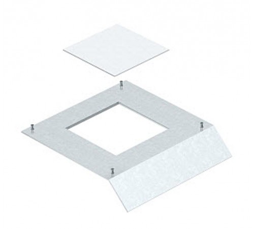 Крышка напольного кабельного канала AIK под установку GES4 (сталь) (AIKF DG4 35075)  7404980  OBO Bettermann