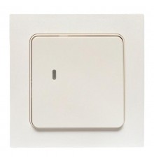 Умный выключатель Стокгольм 1-кл. белый Zigbee Сonnect  RCV-ST1-WD-ZB  EKF