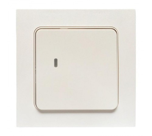 Умный выключатель Стокгольм 1-кл. белый Zigbee Сonnect  RCV-ST1-WD-ZB  EKF