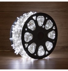 Гирлянда LED Клип-лайт 12 V, прозрачный ПВХ, 150 мм, цвет диодов Белый Flashing (Белый)  325-165  NEON-NIGHT