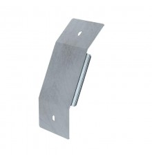 Крышка угла вертикального внешнего 45 градусов Профи INOX (AISI 316) 100х100 (1,0 мм)  PR16.16832  Промрукав