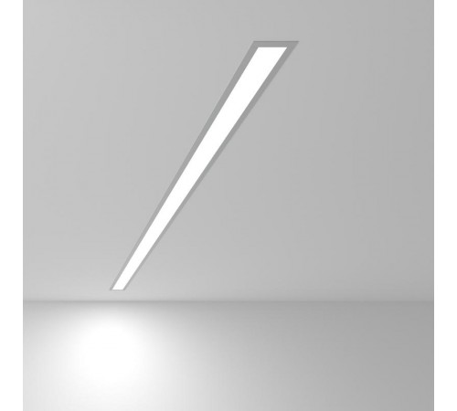 Светильник светодиодный встраиваемый линейный 128см 25W 6500K матовое серебро (101-300-128)  a041461  Elektrostandard