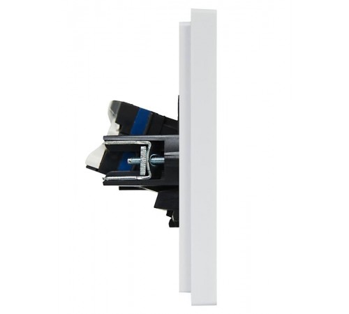 FORTE&PIANO Розетка комп. 2-ая RJ45 кат.6 FP234 белый  FP-K20-2-K01  IEK