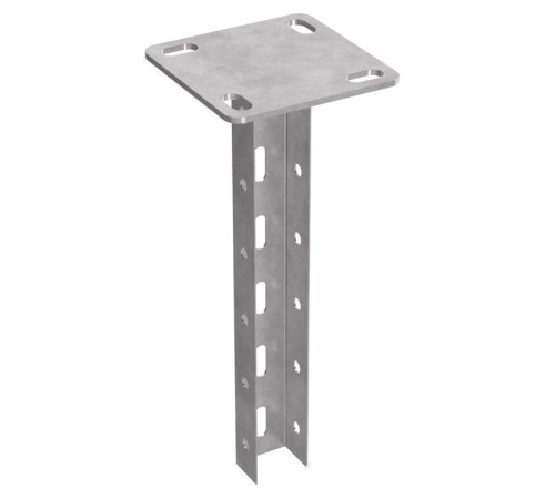 Стойка потолочная для средних нагрузок 35х30х1200 пятка 120х120  PR08.2614  Промрукав