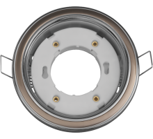 Светильник встраиваемый под лампу GX53 NGX 93 070 NGX-R10-006-GX53 (Два цвета хром-черный)  93070  Navigator