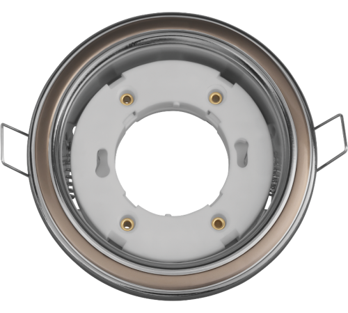 Светильник встраиваемый под лампу GX53 NGX 93 070 NGX-R10-006-GX53 (Два цвета хром-черный)  93070  Navigator
