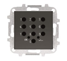 Накладка для механизма электронного выключателя с кодовой клавиатурой 8153.5, серия SKY, цвет чёрный барх.2CLA855350A1501 ABB