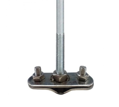 Держатель фасадный L=400mm Ni EKF PROxima   lp-d2302-ni   EKF