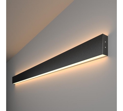 Светильник светодиодный накладной линейный двусторонний 128см 50W 3000K черная шагрень (101-100-40-128)  a042920  Elektrostandard