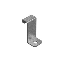 Прижим для крепления лотка без крышки к консоли для лотка высотой 150 мм, толщ. 3,0 мм, Сендзимир цинк, 041300  ПКЛ-150-3,0-СЦ   Ostec