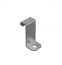 Прижим для крепления лотка без крышки к консоли для лотка высотой 150 мм, толщ. 3,0 мм, Сендзимир цинк, 041300  ПКЛ-150-3,0-СЦ   Ostec