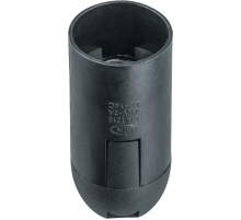 Патрон электрический NLH-PL-E14-BL пластик подвесной черный Е14  61348  Navigator