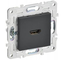 SKANDY Розетка HDMI SK-H01G графит  SK-H10-K53  IEK