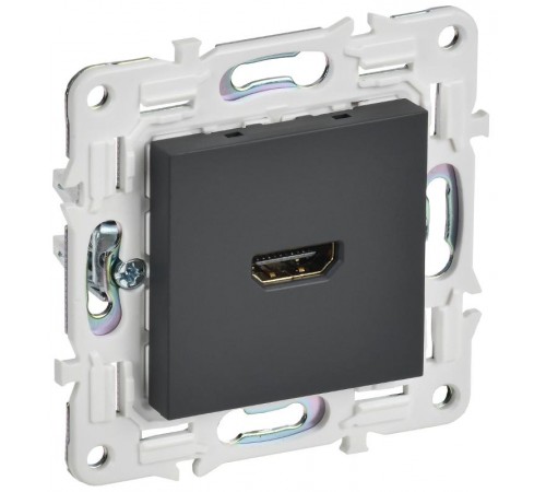SKANDY Розетка HDMI SK-H01G графит  SK-H10-K53  IEK