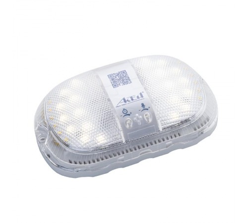 Светильник светодиодный пылевлагозащищенный для ЖКХ  с БАП "Персей" СА-7008Б 8,5Вт 5000К IP30  СА-7008Б  АКТЕЙ