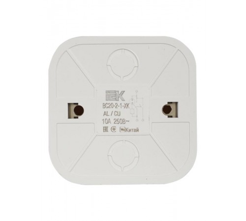 ВС20-2-1-ХК Выключ. 2-кл. инд. о/у 10А GLORY кремовый  EVH21-K33-10  IEK