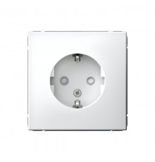 ArtGallery Белый Розетка с заземлением, со шторками, 16А, механизм  GAL000145  SE