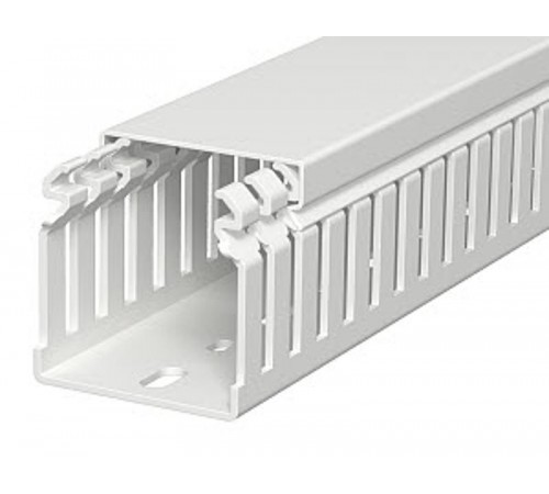 Распределительный кабельный канал LKVH 50x50x2000 мм (светло-серый) (LKVH 50050)  6178585  OBO Bettermann