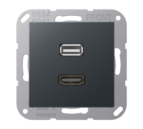 Мультимедиа разъём MAA1163ANM Jung