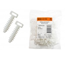 Дюбель для бандажа ДБ 8х45 белый (100шт)   SQ0539-0011  TDM