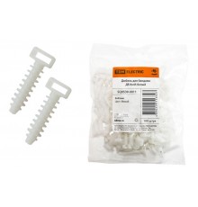 Дюбель для бандажа ДБ 8х45 белый (100шт)   SQ0539-0011  TDM