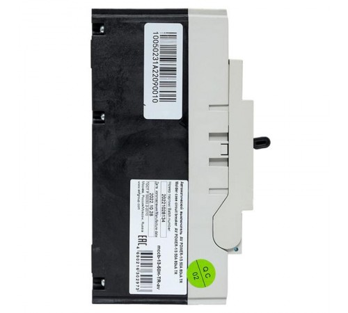 Выключатель автоматический AV POWER-1/3  50А 80kA TR AVERES  mccb-13-50H-TR-av  EKF