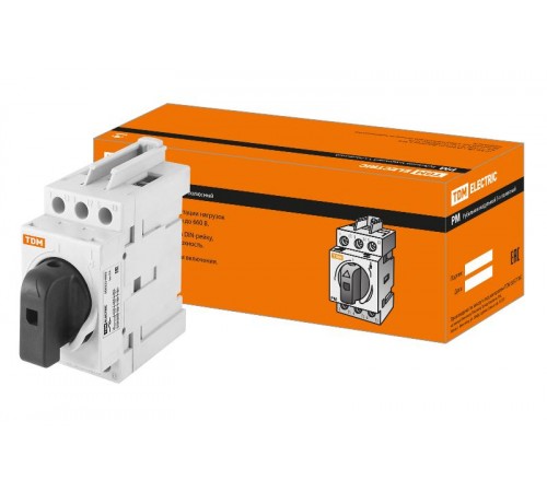 Рубильник модульный РМ-25 3П 25A   SQ0222-0003  TDM