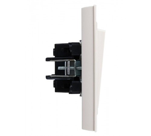 BRITE Выключатель 1-клавишный 10А в сборе ВСР10-1-0-БрЖ жемчуг  BR-V10-0-10-K36-F  IEK