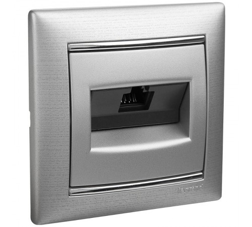 Valena Алюминий матовый Рамка 1-ая  770331  Legrand