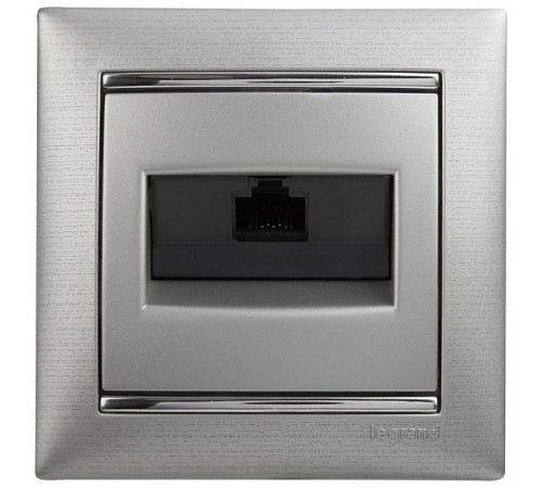 Valena Алюминий матовый Рамка 1-ая  770331  Legrand