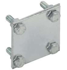 Заж. крес. пол.-пол. 30мм оц. сталь  ZCC63-11-1-30  IEK