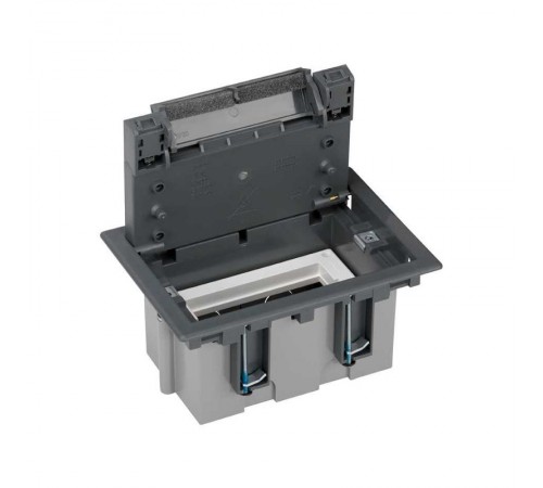 Simon CIMA 500 Люк на 1 модуль 500CIMA (2 модуля 45х45 мм), глубина 70-100мм, посадка 170х115мм, max 400кг, серый  52050001-035  Simon