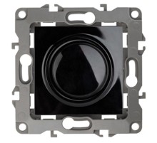 Светорегулятор поворотно-нажимной 12-4101-06  , 400ВА 230В,  чёрный  Б0014740  ЭРА