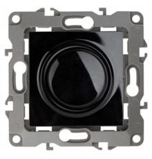 Светорегулятор поворотно-нажимной 12-4101-06  , 400ВА 230В,  чёрный  Б0014740  ЭРА