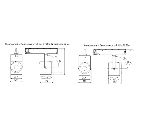 Светильник светодиодный ARMA/T 28W D45 FRUIT WH  1102300640  Световые Технологии