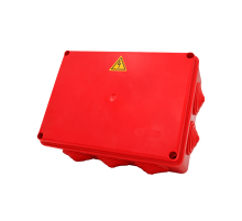 Коробка распределительная огнестойкая КРОПС-П5, IP54, 190х140х70 мм, сечением до 25 мм2, 6 клемм  FRJB-KM-P5-25-06-КРОПС-IP54  КМ-профиль