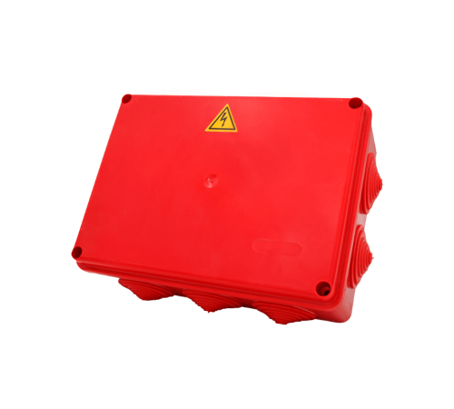 Коробка распределительная огнестойкая КРОПС-П4, IP54, 150х110х70 мм, для кабелей до 4 мм2, 8 клемм  FRJB-KM-P4-4-08-КРОПС-IP54  КМ-Профиль