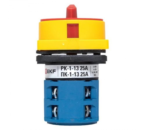 Переключатель кулачковый ПК-1-13 25А 3P "0-1" с блокировкой IP65  PROxima pk-1-13-25-a65 EKF