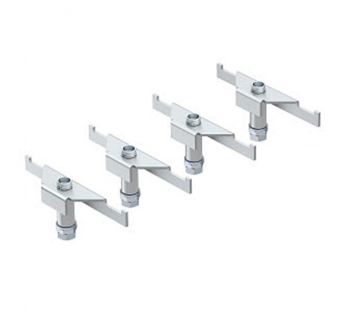 Комплект усиленных опор DSSL2 для монтажного основания UZD h=165-200 мм (4 шт.,сталь) (DSSL2 165)  7410587  OBO Bettermann