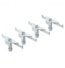 Комплект усиленных опор DSSL2 для монтажного основания UZD h=105-140 мм (4 шт.,сталь) (DSSL2 105)  7410583  OBO Bettermann