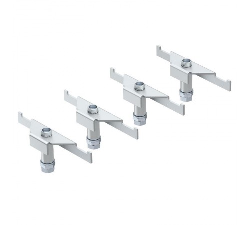 Комплект усиленных опор DSSL2 для монтажного основания UZD h=165-200 мм (4 шт.,сталь) (DSSL2 165)  7410587  OBO Bettermann