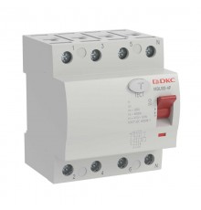 Выключатель дифференциального тока YON max MDL100 3п+N 100mA 40Aтип АС  MDL100-4P3-40-AC  DKC