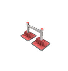 Опорная конструкция для гор. прямоуг. воздуховодов  TECHNORAPTOR LIGHTFOOT 350х500  KM-TR-LTF-SSHRAD-350-500  КМ - профиль