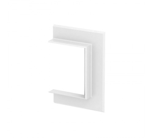 Настенная стыковая рамка кабельного канала Rapid 80 70x110 мм (алюминий,белый) (G-AWAO70110RW)  6278800  OBO Bettermann