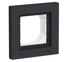 AtlasDesign Aqua Карбон Рамка 1-ая IP44  ATN441001  SE